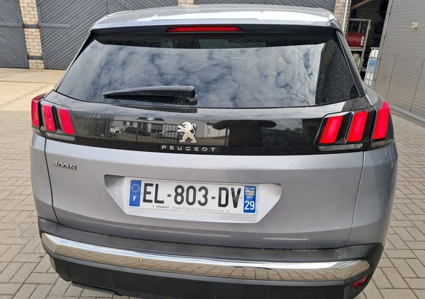 Peugeot 3008 cena 64900 przebieg: 177000, rok produkcji 2018 z Lublin małe 277